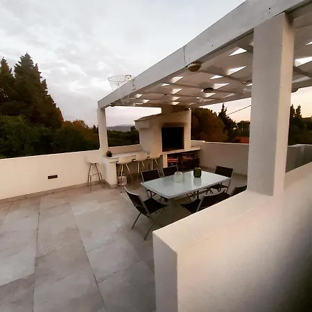 Dragi, With Pool And Big Terrace, Sea View, Peacfully And Quite Vila *