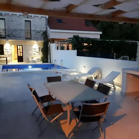 Dragi, With Pool And Big Terrace, Sea View, Peacfully And Quite Villa